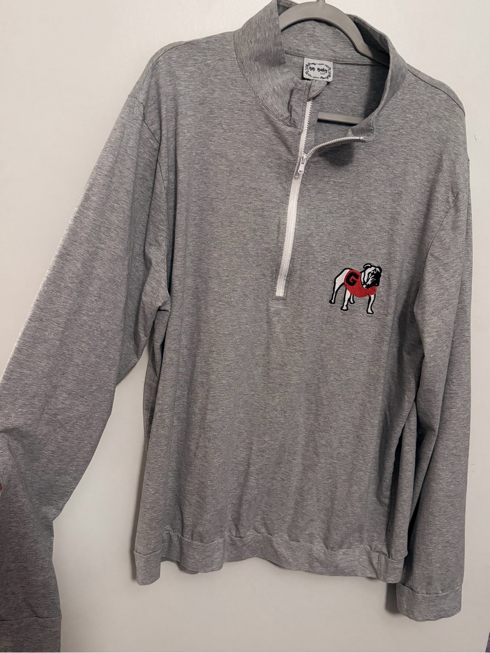 UGA Quarter-Zip Pullover with Full Zip